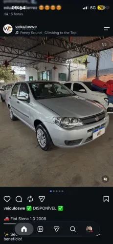 Fiat Siena 1.0/ EX 1.0 MPI Fire/ Fire Flex 8V 2009