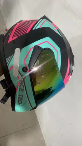 CAPACETE NOVO RACE TEACH