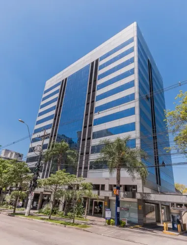 Sala de 47m², para escritório ou consultório, na Av. Carlos Gomes, nº 141, Ed. Antares, PO