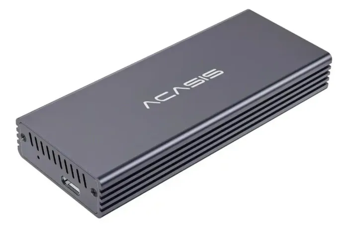 Capa ssd usb c 3.2 para discos rígidos Apple de 12+16 pinos azul marinho
