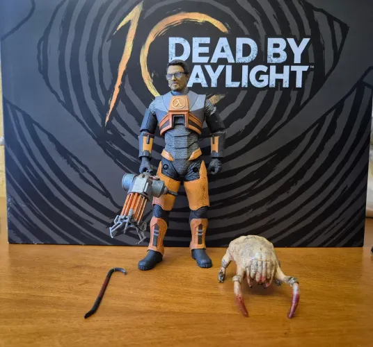 NECA Gordon Freeman Half Life 2 Raro!