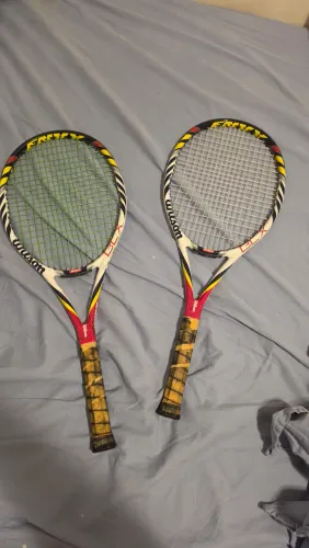 Par de raquetes Wilson Envy BLX 100