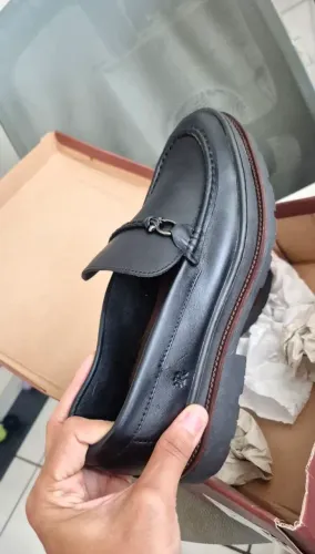 Sapato social Mocassins Couro legítimo (NOVO - 41)
