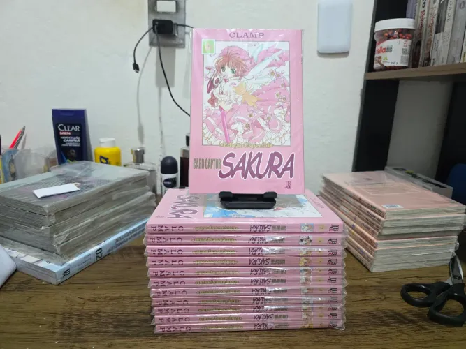Sakura card captor vol 1 ao 12 completos Coleção de mangá