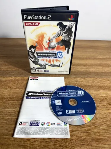 J.League Winning Eleven 10 + Europe League PlayStation 2 japonês