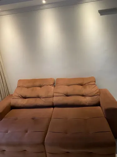 Sofá marrom 2,30m 