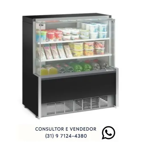 Balcão Refrigerado 2 Placas 1,10M Gelopar