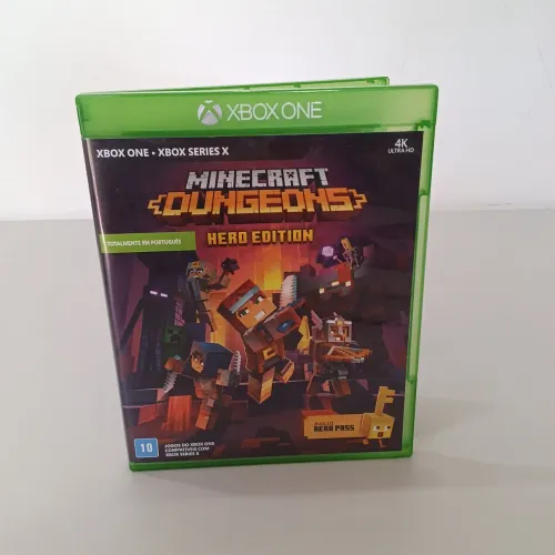 Vendo Minecraft Dungeons Hero Edition Xbox One Original Semi novo 