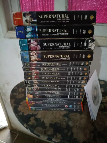 Box dvds sobrenatural