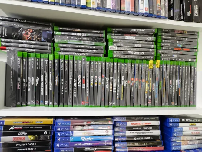 Jogos Xbox one e Xbox séries x