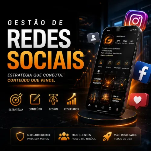 Gestão de Redes Sociais para Negócios - Instagram, Facebook e Marketing Digital