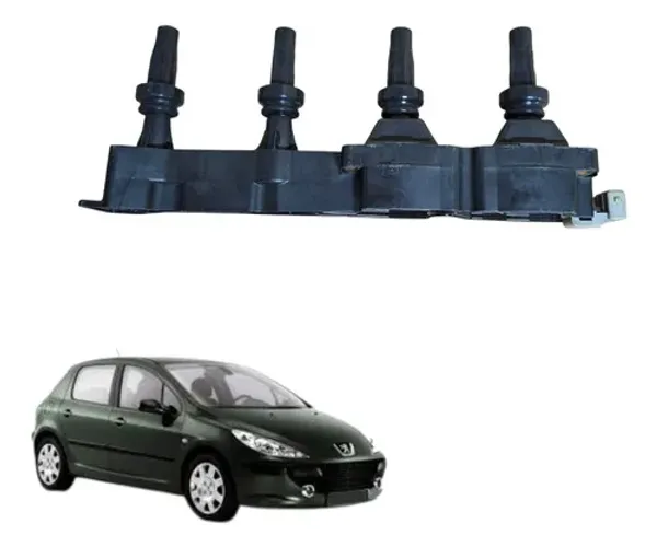 Bobina Ignição Peugeot 307 Hatch 1.6 2008 Original (usado)