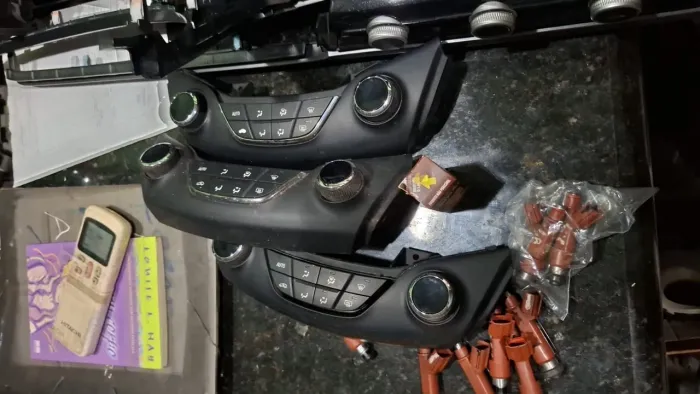 Cruze ano 2022 Controle do ar-condicionado 