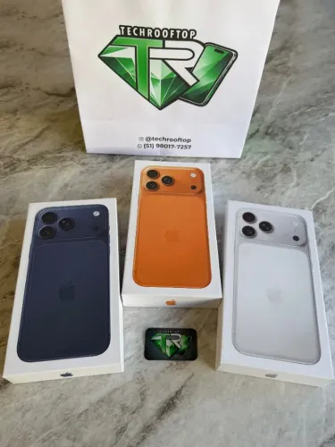 iPhone 17 Pro Max 256Gb Novo Lacrado | Loja física | Até 18x