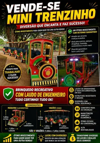 Mini trem ( automático )