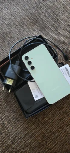 Samsung S23Fe 128gb verde +03 capinhas
