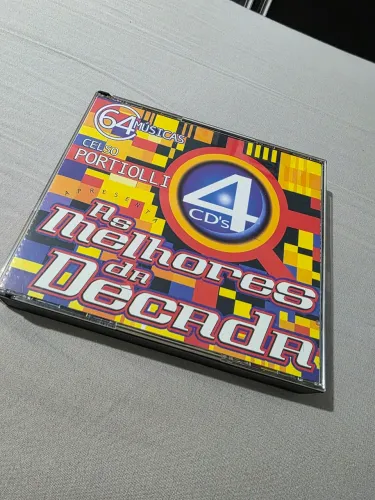 CD As Melhores da Década - Celso Portiolli (4 discos)