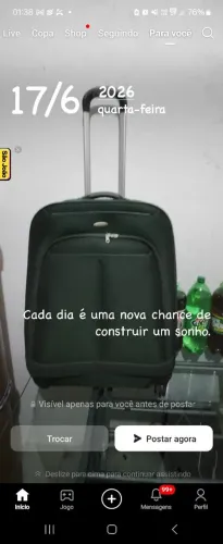 Mala para viagem