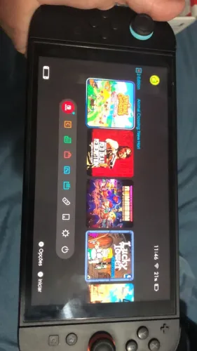 Nintendo Switch 2 + Animal Crossing/Zelda BOTW/Mario Kart 8 Deluxe + Mídia Digital