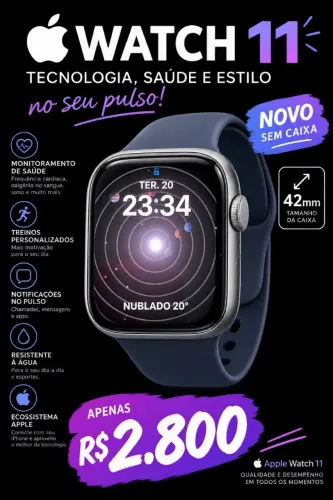 ? Apple Watch Series 11 - NOVO