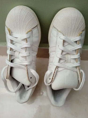 Tênis Adidas superstar Branco Original 