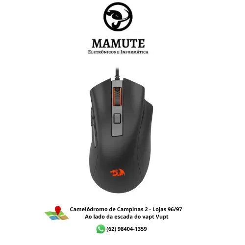 Mouse Gamer Redragon Devourer M993-RGB - 26.000 DPI, Sensor Pixart PAW3395, 7 Botões Progr