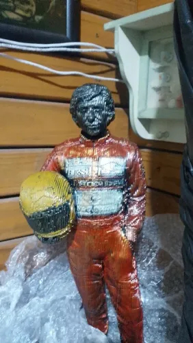 Boneco Ailton Senna 60cm