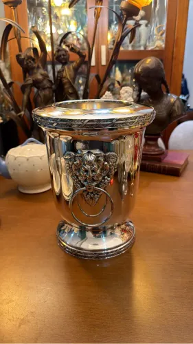 BALDE PARA CHAMPANHE - OLD ENGLISH SILVER PLATED