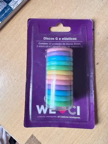 Discos G e Elásticos Caderno Inteligente