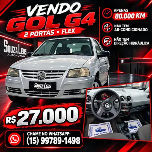 Volkswagen Gol Geração VI City 1.0 8V MI Total Flex 2P 2014