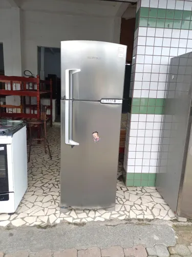 Geladeira Brastemp frost free inox