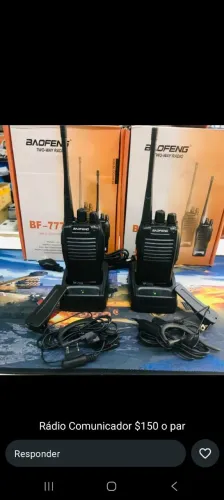 Rádio comunicador de longa distância Baofeng