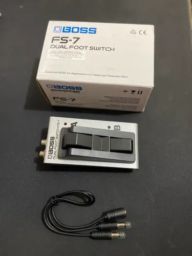Pedal Footswitch Duplo Boss FS-7