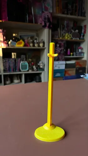 Suporte Boneca Monster High - Original Amarelo