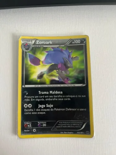Carta Pokémon - Zoroark 102/99