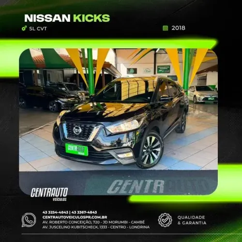 Nissan Kicks Sense 1.6 16V Flex AUT 2018