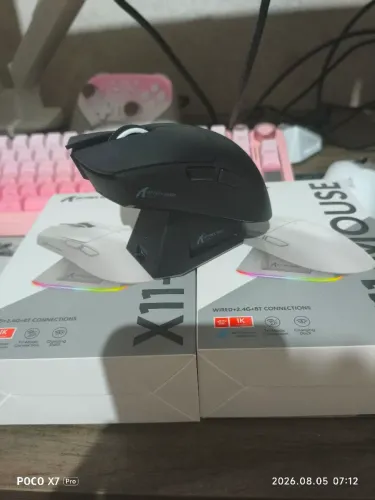Mouse Gamer Attack Shark X11 Preto - Lacrado