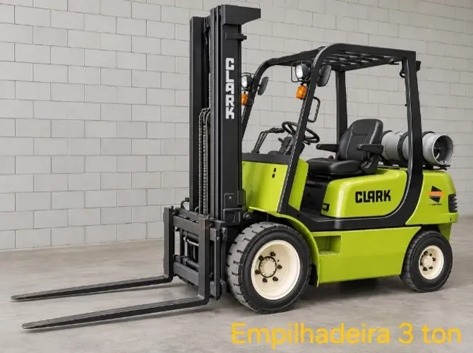 Empilhadeira Clarck CMP30L TRIPLEX