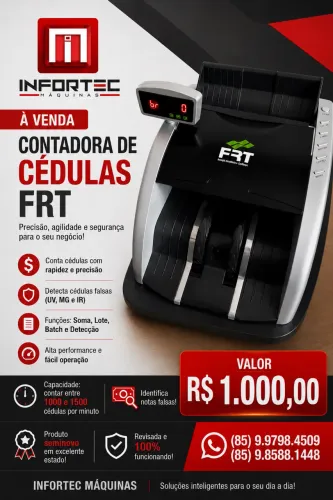 Máquina contadora de cédulas