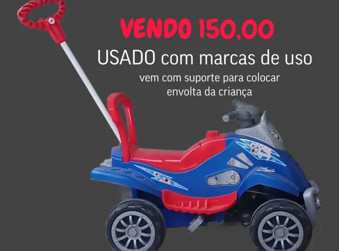 Quadriciclo Infantil Menino