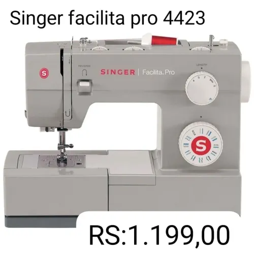 Máquina de costura singer facilita pro