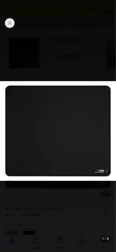Mouse pad vidro titorion