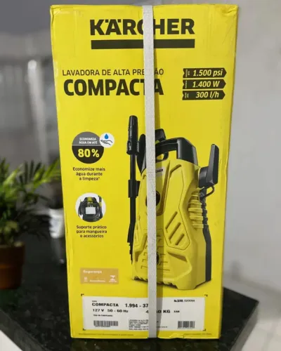 Lavadora de Alta Pressão Karcher Compacta