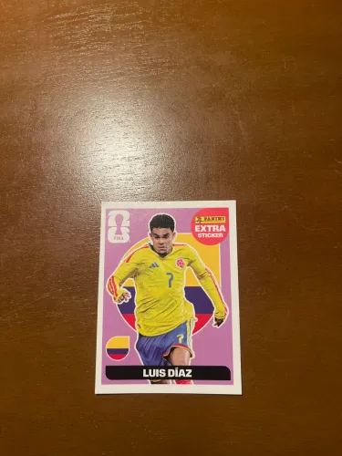 FIGURINHA LEGEND BASE LUIS DÍAZ