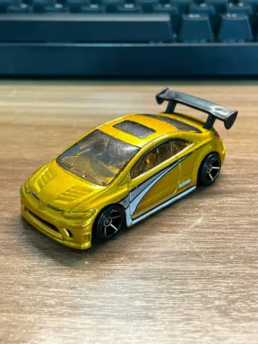 Hotwheeels Civic SI 2006 Dourado