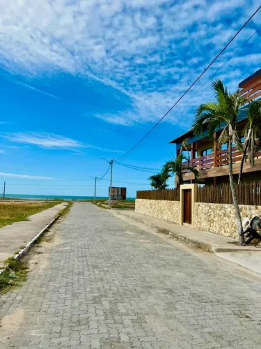 Lotes frente mar na praia de Flecheiras