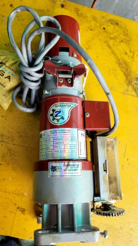 Motor automatizador porta  automatica enrolar