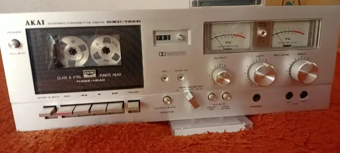 TAPE AKAI GXC 725D RARO