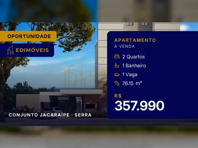 Apartamento 2 quartos em Conjunto Jacaraípe, lazer completo e localização estratégica