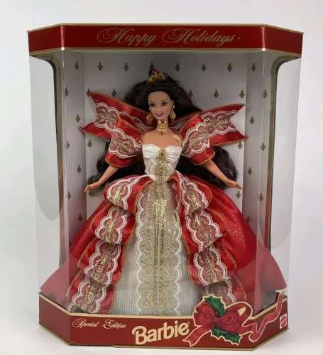 BONECA BARBIE HOLIDAY 1997 NOVA LACRADA